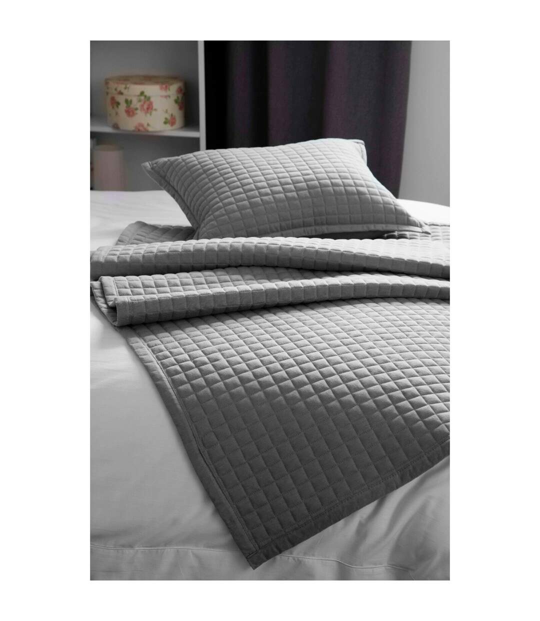 Belledorm Crompton Filled Cushion (Grey) - UTBM109