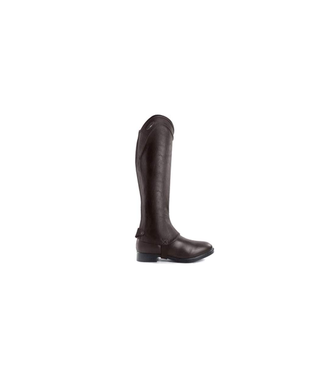Chaps adulte xl marron Brogini-2