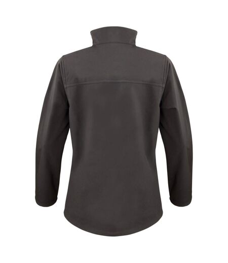 Result Womens Softshell Premium 3 Layer Performance Jacket (Waterproof, Windproof & Breathable) (Black) - UTBC2045