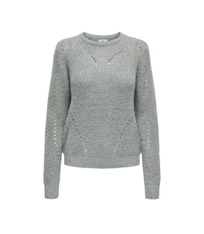 Pull en Maille Bleu/Gris Femme JDY Felo Struc - L