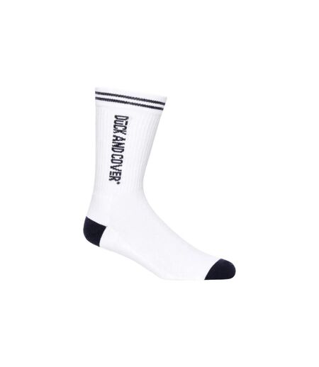 Pack of 5  Mens juble sports socks  white/grey/black Duck and Cover