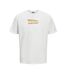 T-shirt Écru Homme Jack & Jones Back - L