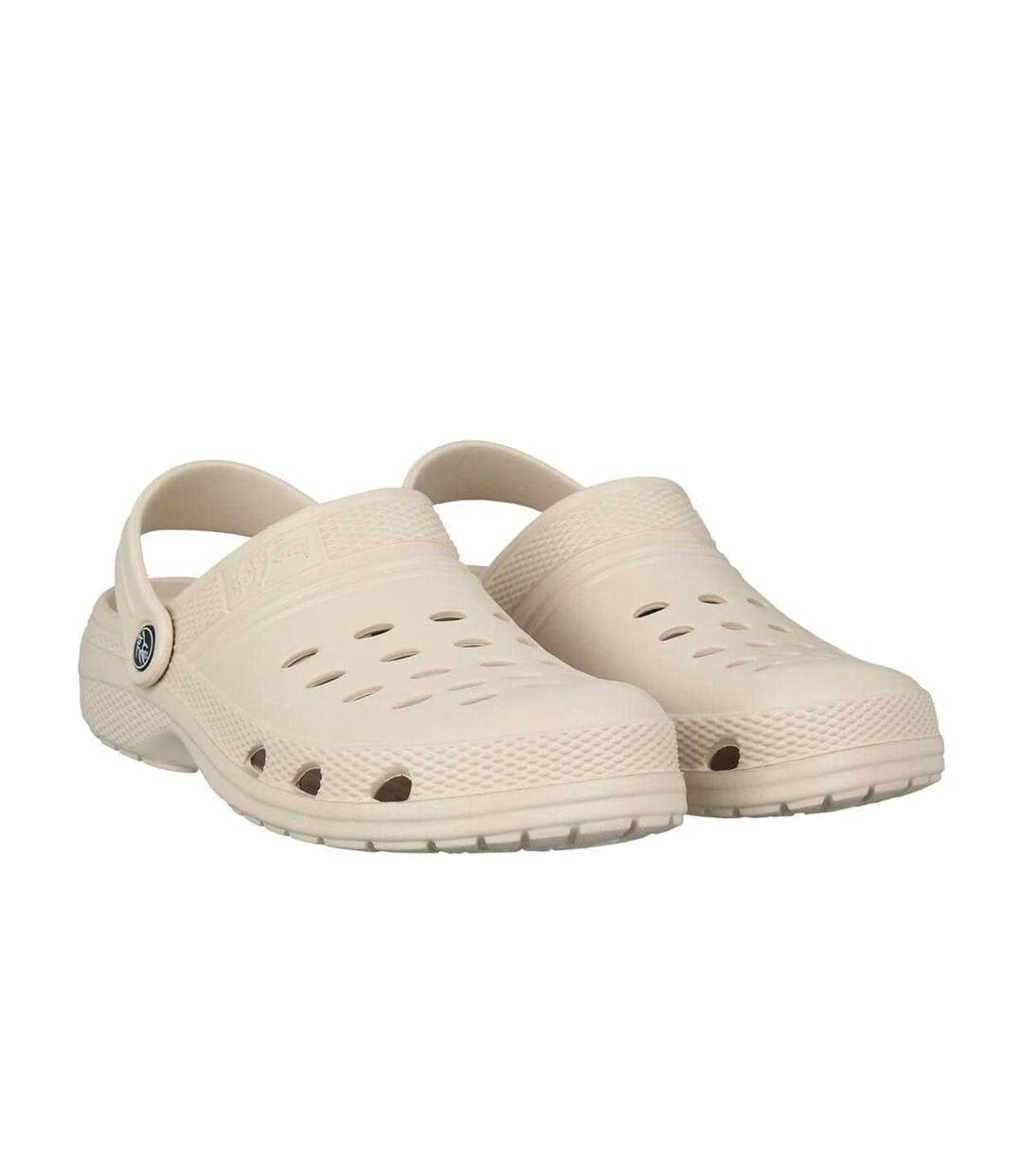 Mens Flat Clogs Beige Hot Tuna-1