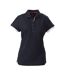 Womens/ladies Antreville Polo Shirt Navy James Harvest-1