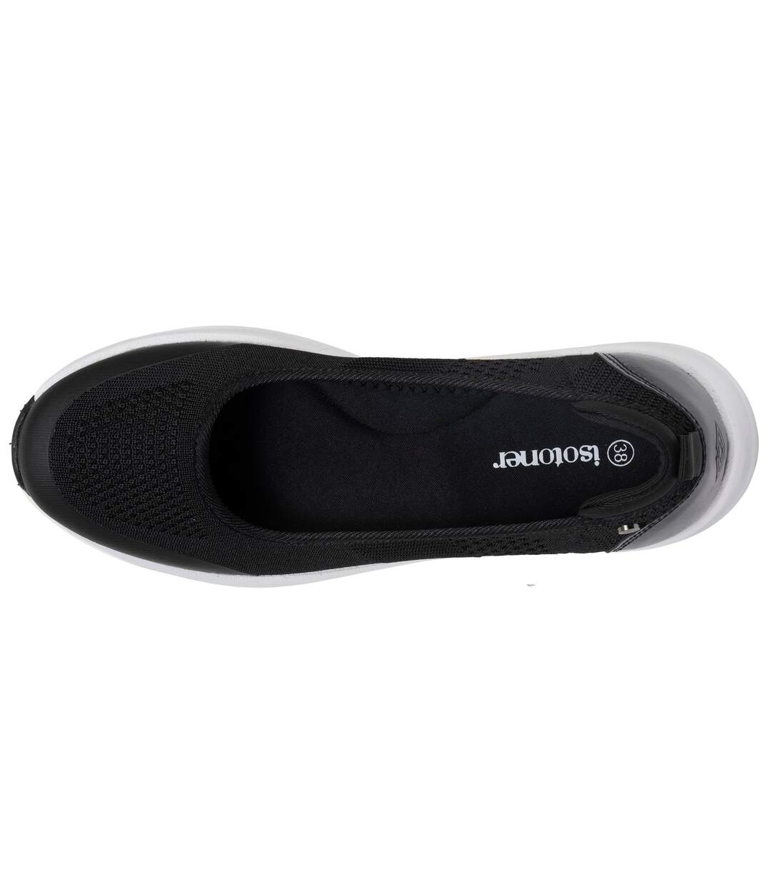 Isotoner Ballerines femme slip on, souple et légère-3