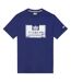 T-shirt Style Graphique Bonpensiero Homme Bleu Weekend Offender-2