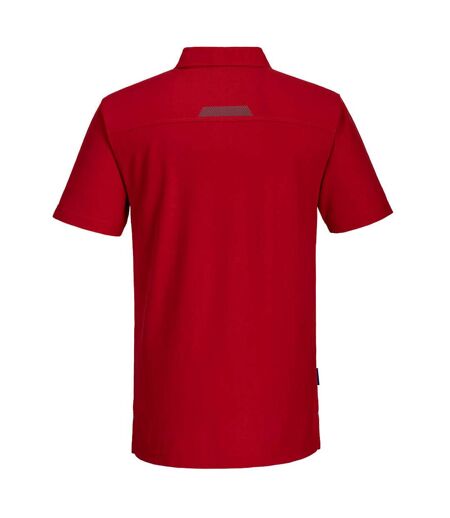 Portwest Mens WX3 Polo Shirt (Deep Red) - UTPW143