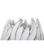 Vase Design en Relief Honduras 41cm Blanc-3