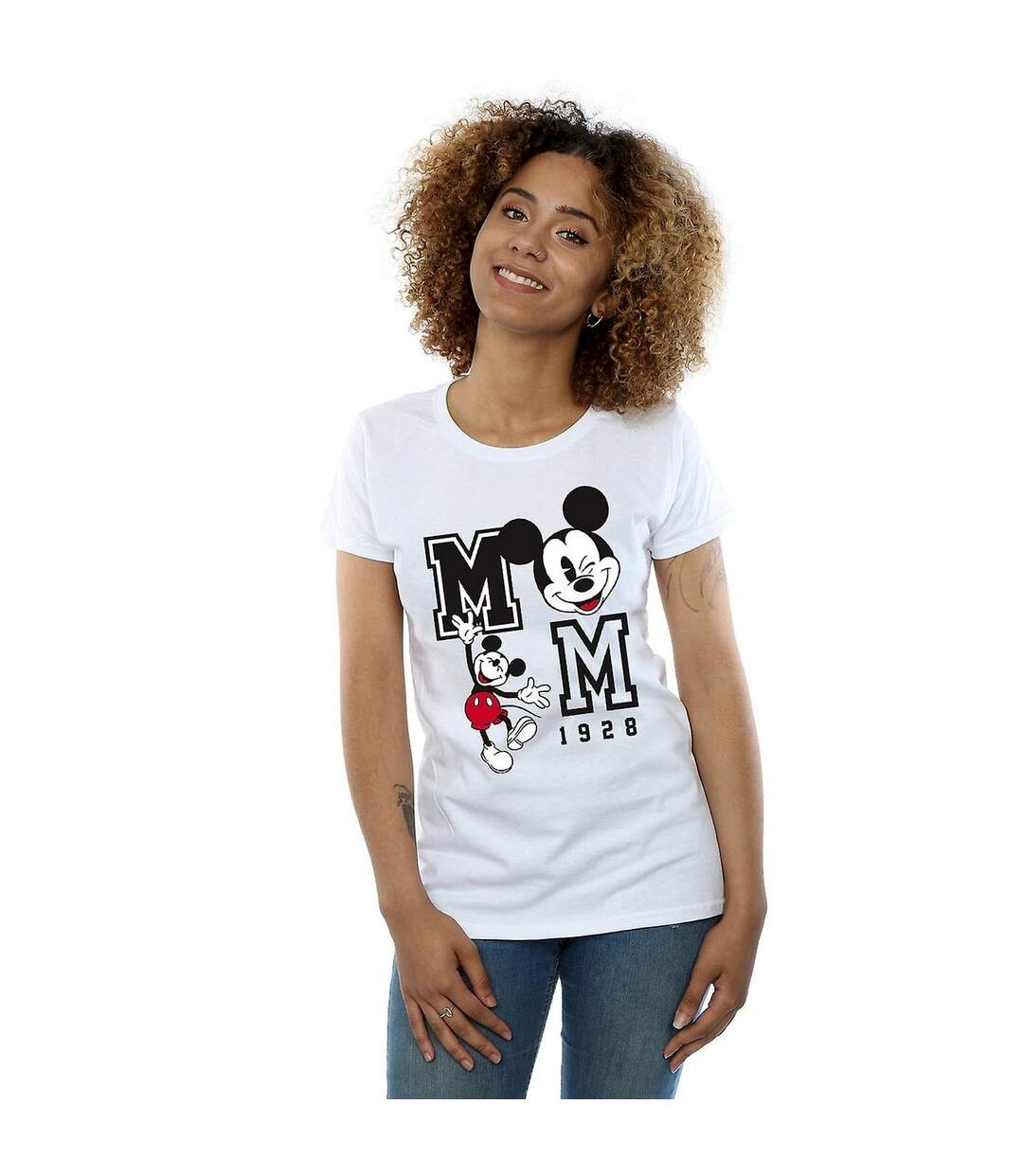Disney - T-shirt - Femme (Blanc) - UTBI1713-2