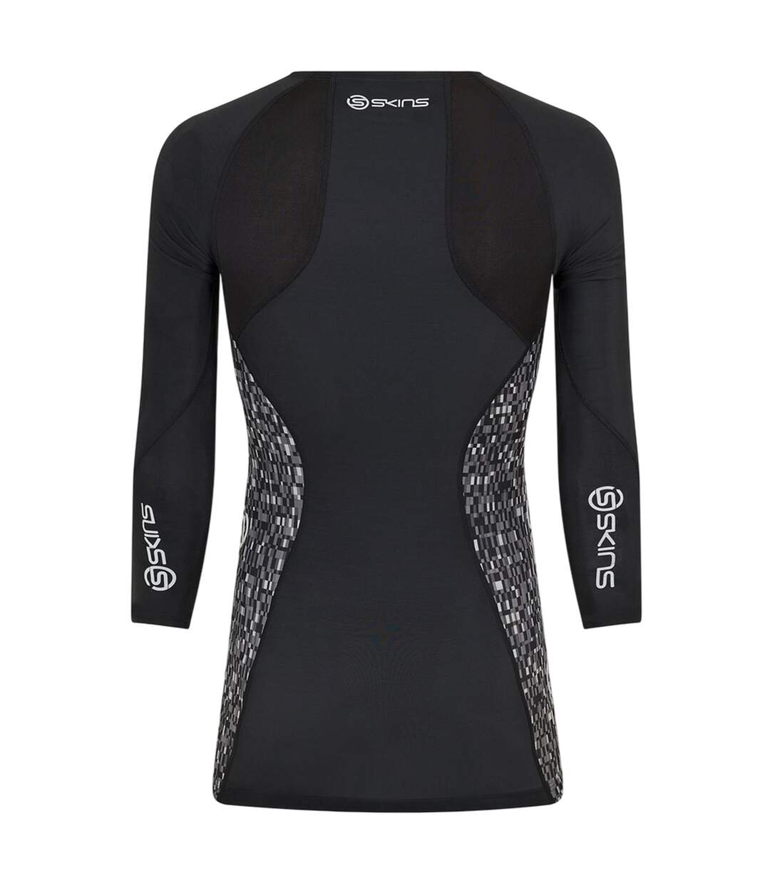 Mens A200 Long-sleeved Top Black Skins-2