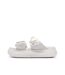 Claquettes beiges femme puma suede-1