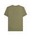T-shirt Motif/style Logo Rectangulaire Homme Vert Kaki Lambretta-3