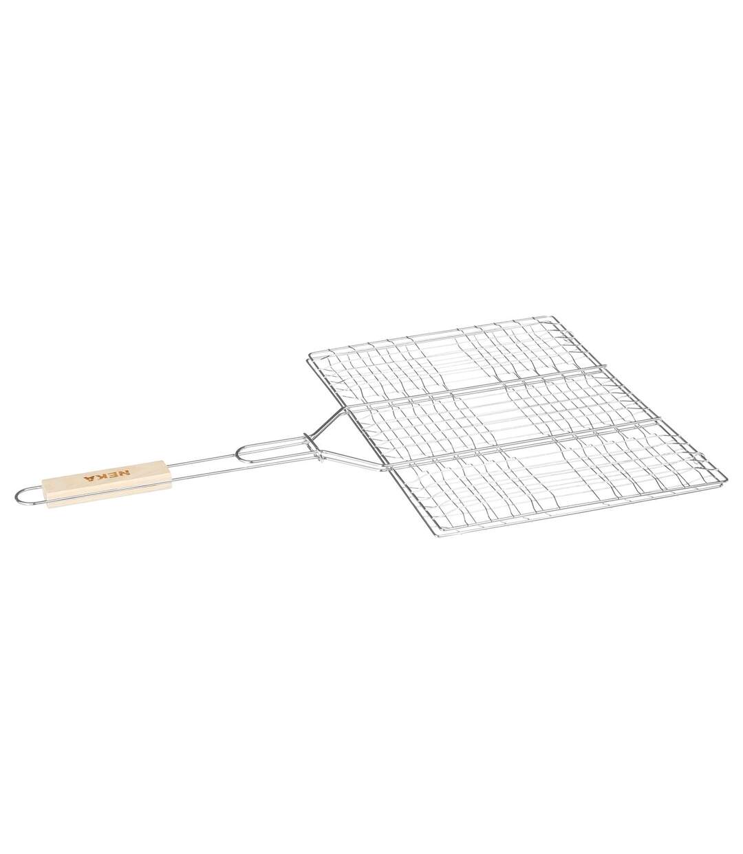 Grille barbecue double - 30 x 40 cm - Métal