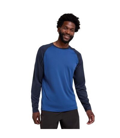 Mens Endurance Long-sleeved T-shirt Cobalt Mountain Warehouse