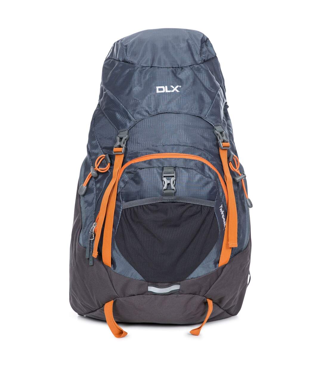 Trespass Twinpeak 45 Litre DLX Hiking Rucksack/Backpack (Flint) (One Size) - UTTP2934