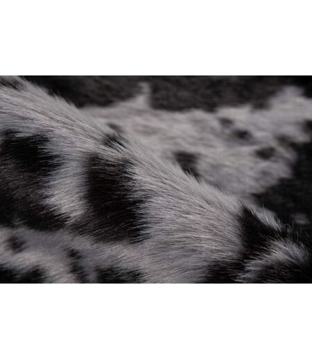 Tapis Imitation Peau de Vache Desert 160x230cm Noir & Blanc