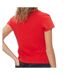 T-shirt Rouge Femme Tommy Hilfiger Essential - S