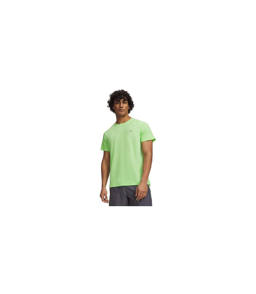 T-shirt Velociti Homme Vert Clair Under Armour-1