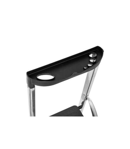 Escabeau 5 Marches Aluminium Stool 173cm Noir