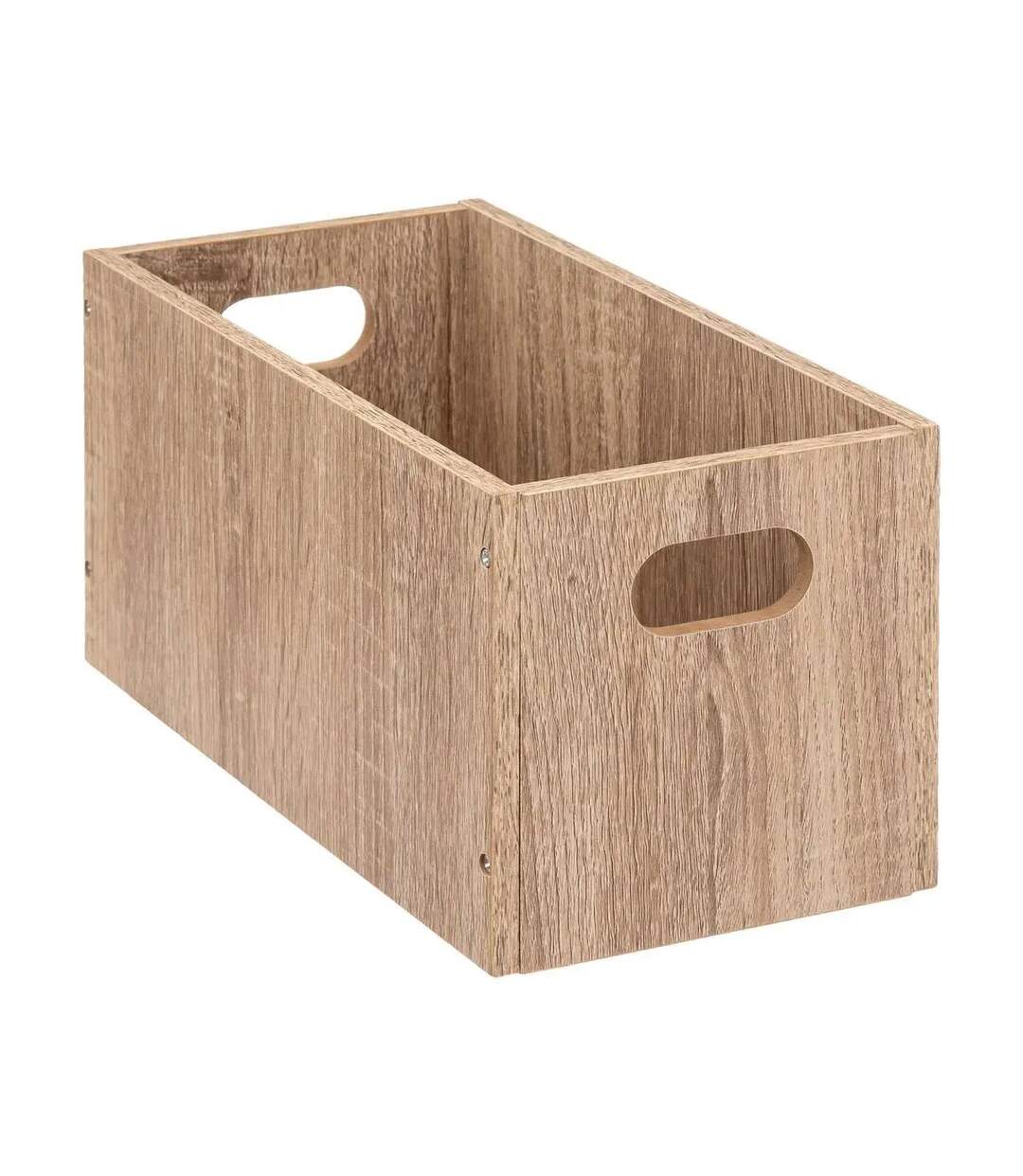Boîte de Rangement en Bois Mix n'Modul 15x30cm Naturel-1