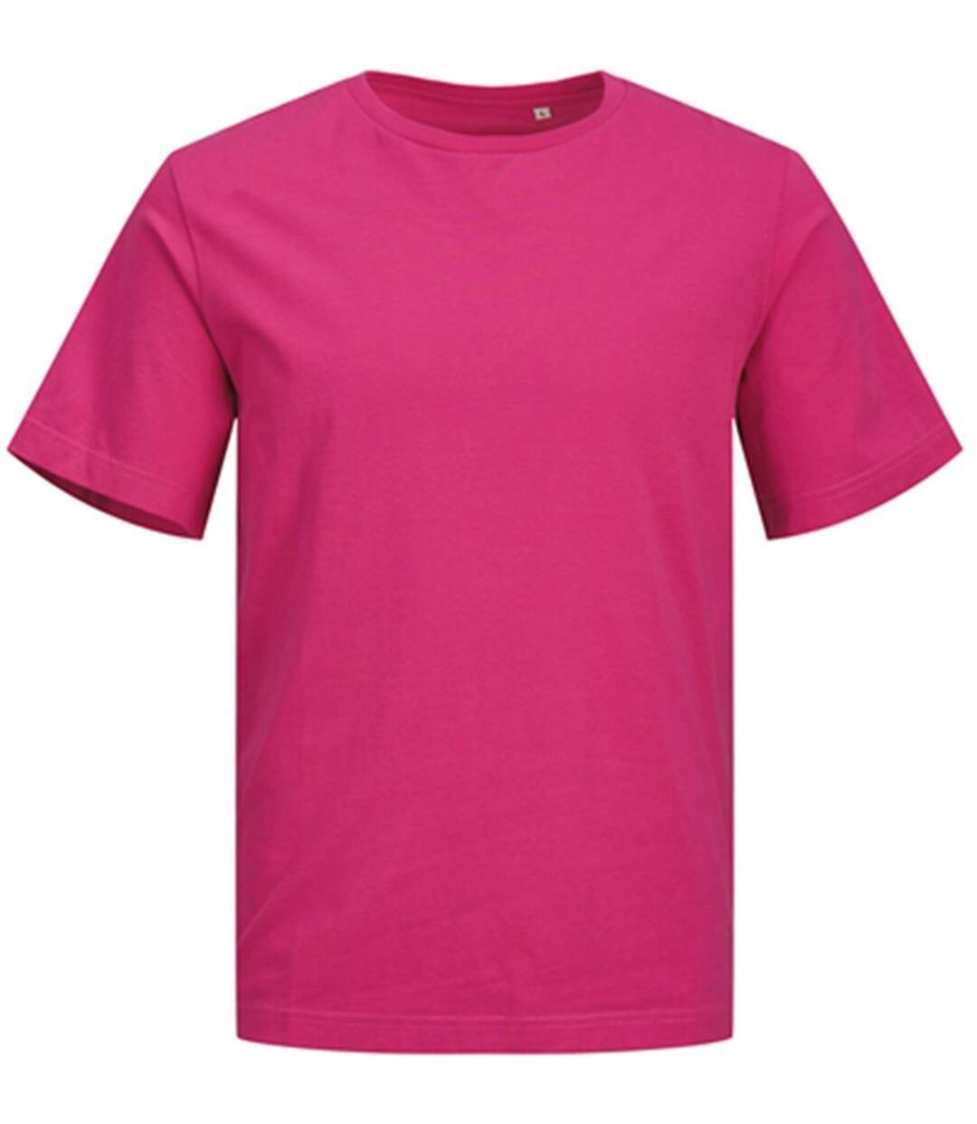 T-shirt manches courtes - JACK&JONES - Unisexe - JJ7526 - rose fuchsia