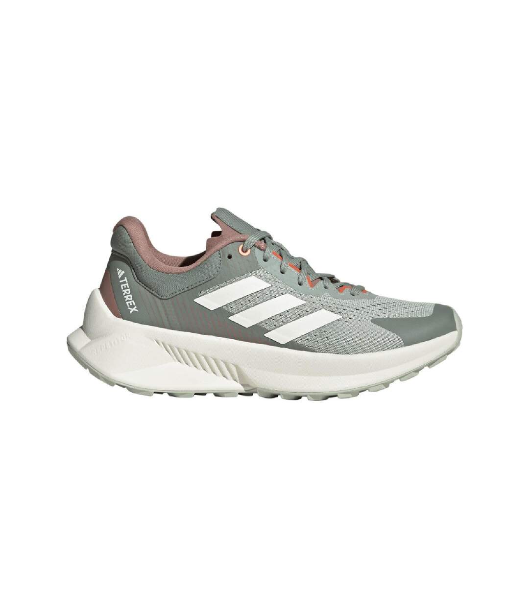 Chaussures Course À Pied Motif/style Courant Terrex Soulstride Trail Homme Vert Adidas-1