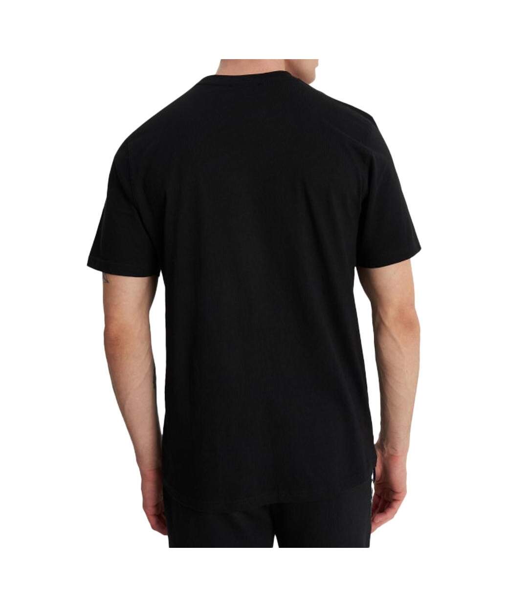 T-shirt noir homme fila soft plastisol - l-2