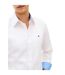 Chemise Motif/style Logo Brodé Homme Blanc Tommy Hilfiger-4