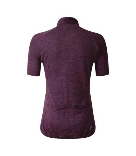 Maillot Pedal Femme Prune Sombre Dare 2B