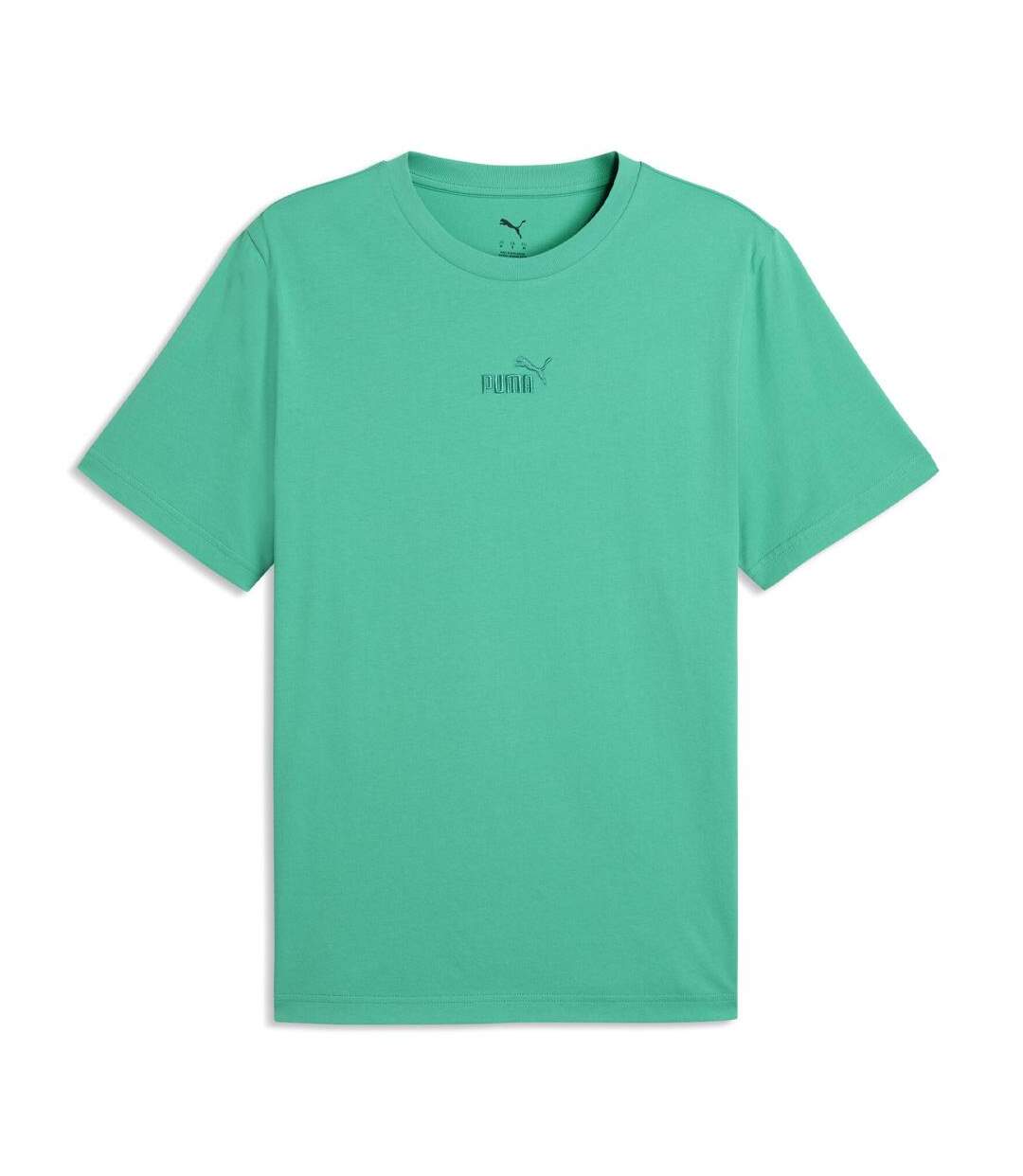 T-Shirt vert homme puma essential small-1