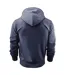 Veste À Capuche Homme Bleu Chiné Chiné James Harvest-3