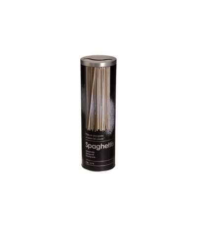 Boîte Spaghettis Relief II 27cm Noir