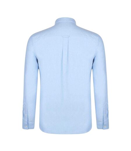 Mens Embroidered Logo Oxford Shirt Riviera Lyle & Scott