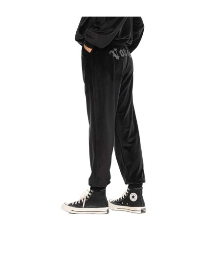 Pantalon de jogging femme envelours avec poches et strass Velvet Vondutch