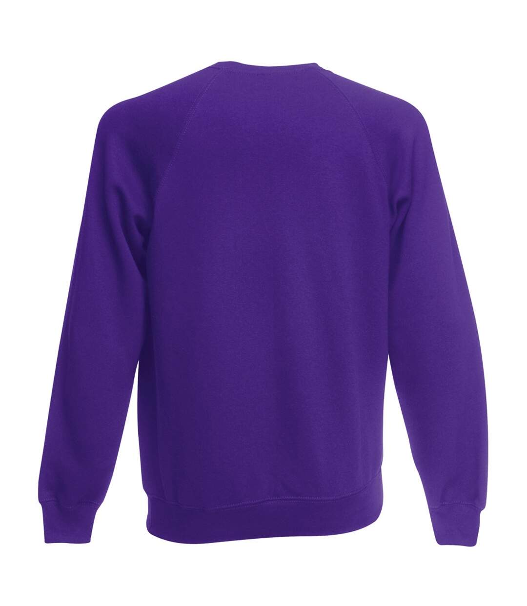 Fruit Of The Loom Mens Raglan Sleeve Belcoro® Sweatshirt (Purple)