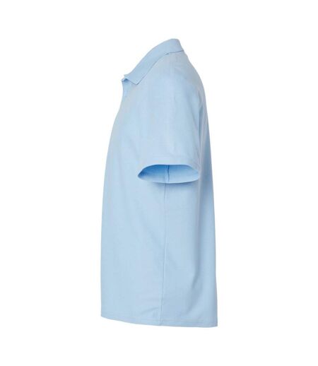 Polo Softstyle Adulte Bleu Clair Gildan