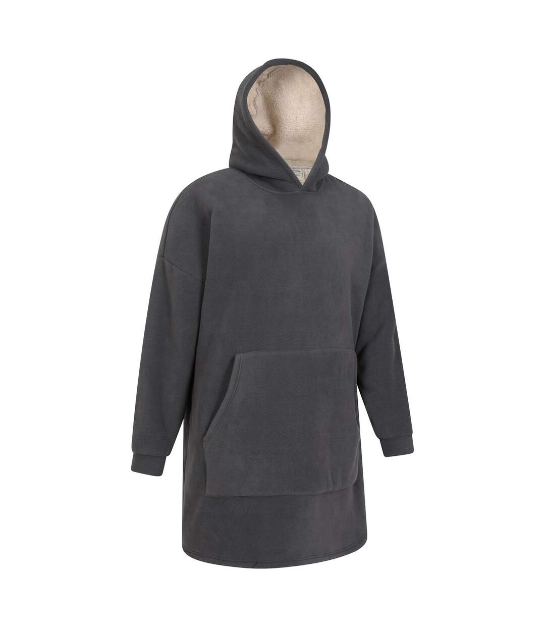 Sweat à capuche couverture snug homme gris Mountain Warehouse-3