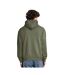 Sweat À Capuche Iconic Premium Adulte Vert Kaki Fruit Of The Loom-3