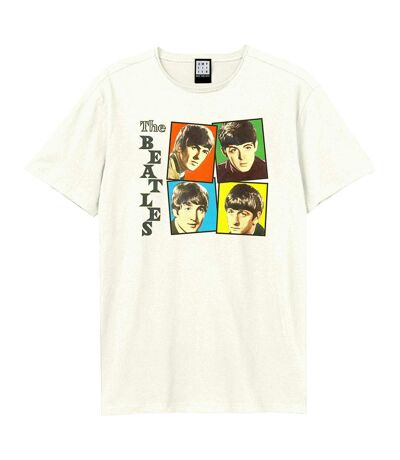 T-shirt In Boxes Adulte Vieux Blanc The Beatles