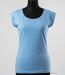 Tee-shirt MAYFLOWER DELHI3 sans manches : fraîcheur azur en coton flammé-3