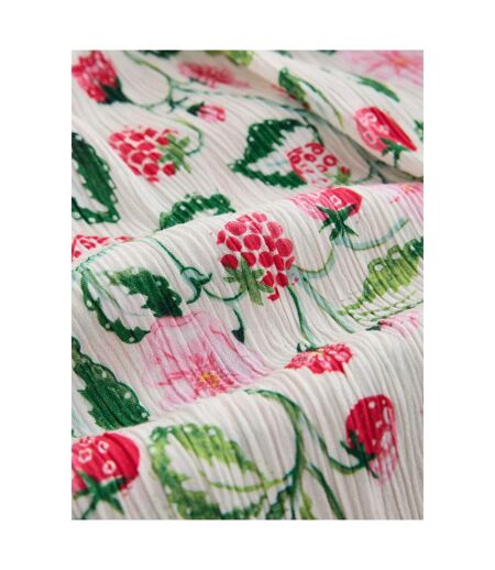 Robe Plage Motif/style Fraise Femme Blanc Cath Kidston