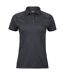 Polo Luxury Femme Gris Foncé Tee Jays-1