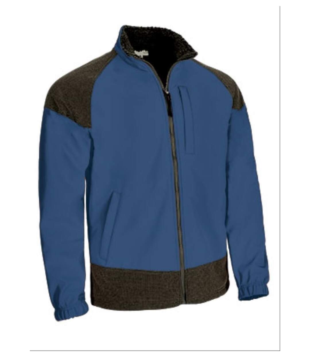 Veste softshell - Homme - CALEDONIA - bleu acier