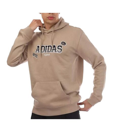 Sweat marron homme adidas iz0011 - l