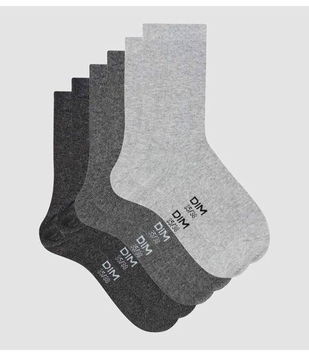 Lot de 3 paires de chaussettes Coton