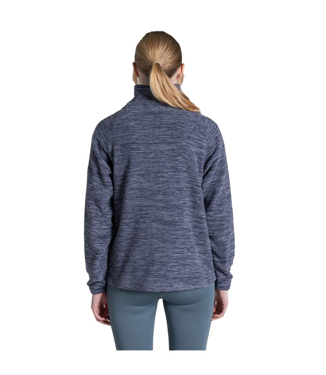 Haut Polaire À Col Montant Zippé Esk Femme Anthracite Craghoppers-3