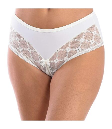 Lace culotte panties for women, BRIGITTE model. Elegance, comfort and perfect fit.