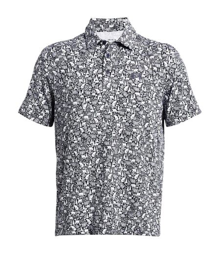 Mens Playoff Performance Polo Shirt Blue Under Armour