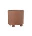 Cache-Pot en Céramique Thibault 27cm Marron-1