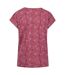 Haut Motif/style Imprimé Lucia Femme Rouge Bordeaux Trespass-2